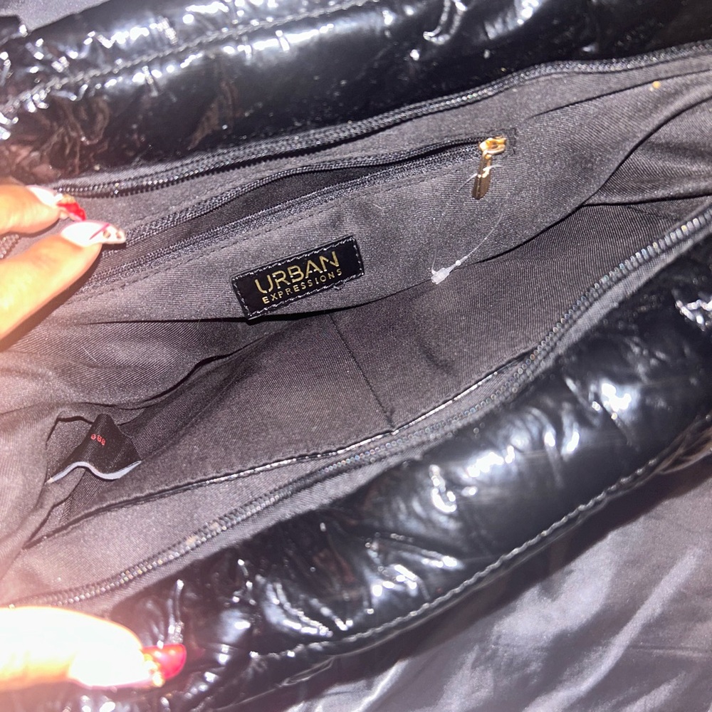 Urban Expressions Black Shoulder Bag